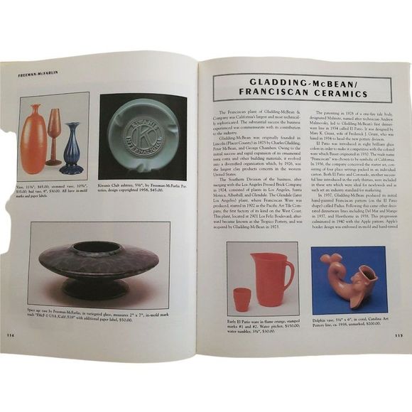 Collectors Encyclopedia of California Pottery, Jack Chipman California Pottery G - Picture 10 of 13